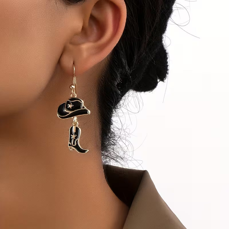 Western Noir Grace Dangle Earrings Jula Jewelry