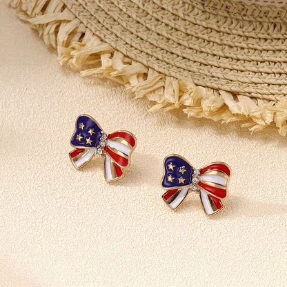 Liberty Grace Bow Stud Earrings Jula Jewelry