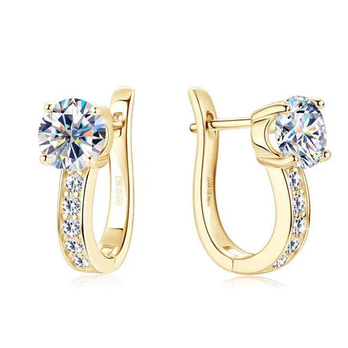Channel Hoop Earrings Jula Jewelry