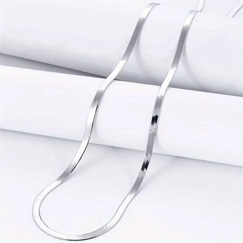 Stainless Steel 5mm Link Cuban Chain Necklace Jula Jewelry