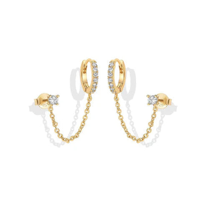 Adella Link Earrings Jula Jewelry