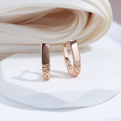 Elegant Gold Half-Hoop Earrings Jula Jewelry