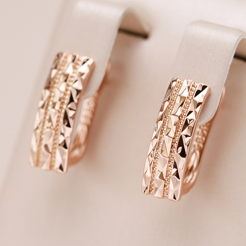 Elegant Golden Earrings Jula Jewelry