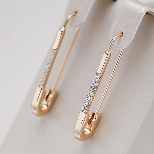 Elegant Gold Clip-On Earrings Jula Jewelry