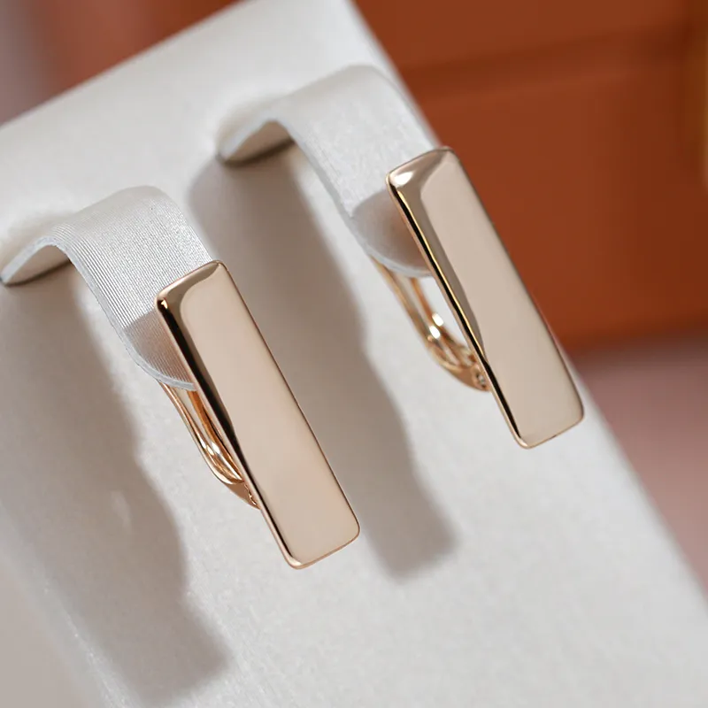 Elegant Golden Earrings Jula Jewelry