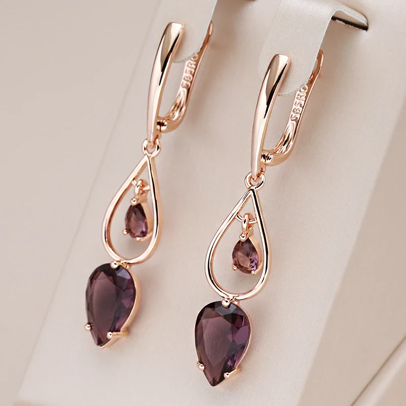 Elegant Ruby Earrings Jula Jewelry