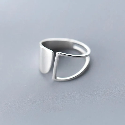 Vintage Silver Double-Layered Ring Jula Jewelry