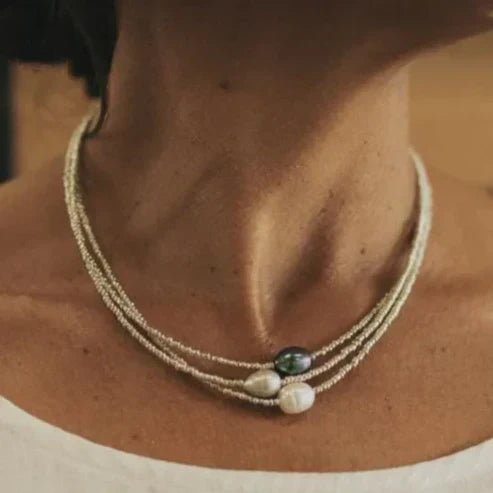 Antique Luster Pearl Necklace Jula Jewelry