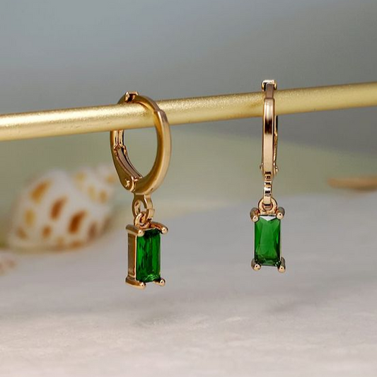 Green Lantern Ear Studs Jula Jewelry