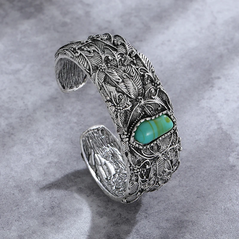 Vintage Turquoise Gemstone Bracelet Jula Jewelry