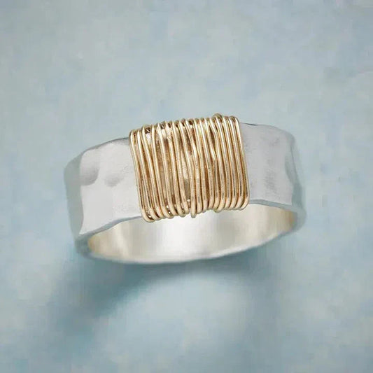 Vintage Goldfaden Band in Silver Jula Jewelry