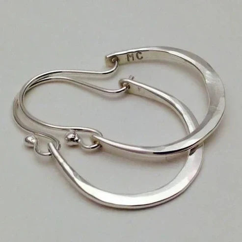 Lunar Halo Circle Earrings Jula Jewelry
