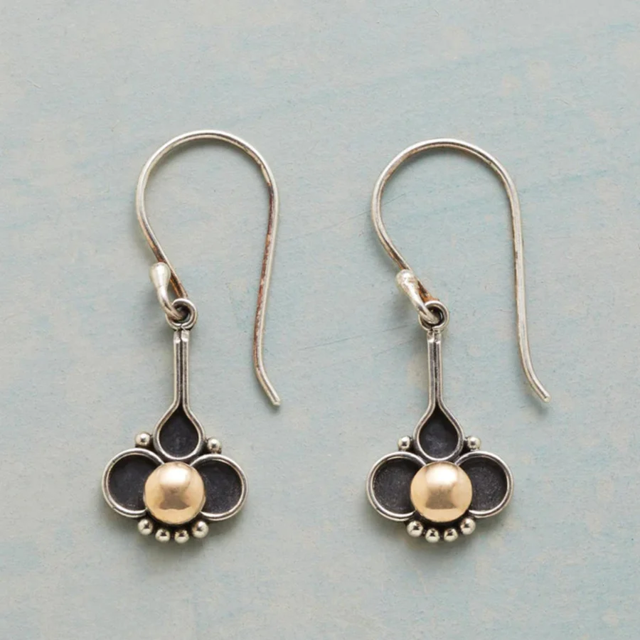 Vintage Pearl Clover Studs Jula Jewelry