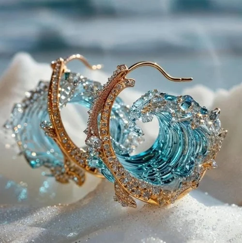 Ocean's Vow Earrings Jula Jewelry