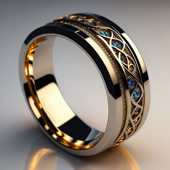 Golden Infinity Ring, Vintage Edition Jula Jewelry