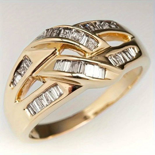 Irregular Shiny Antique Ring Jula Jewelry