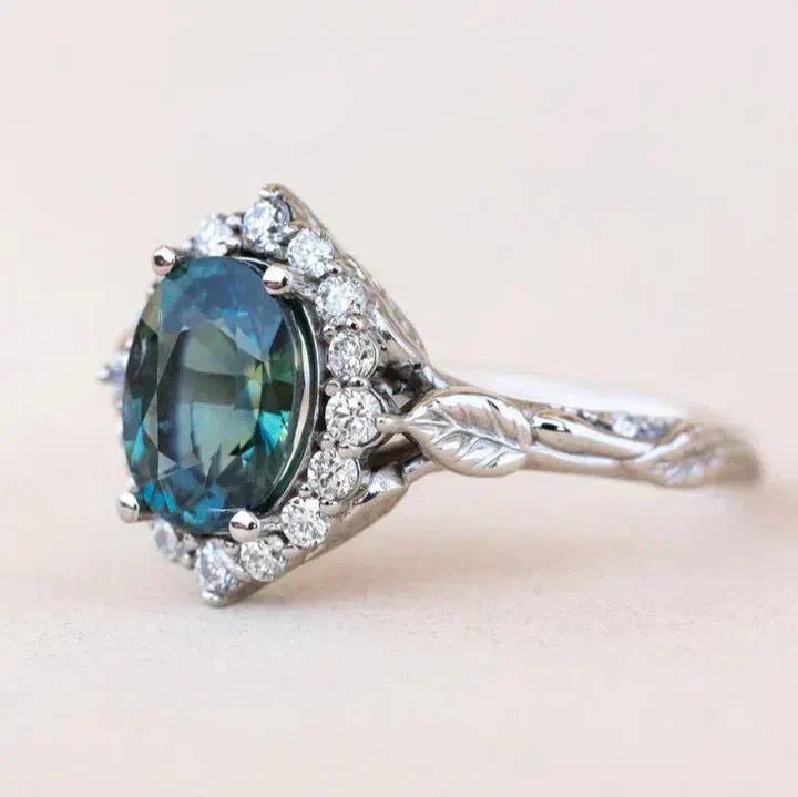 Brilliant Blue Antique Ring Jula Jewelry