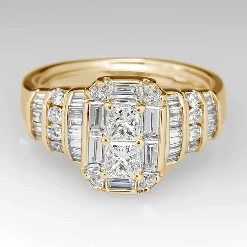 Golden Shiny Ring Jula Jewelry