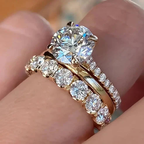 Bright Gold Ring Collection Jula Jewelry