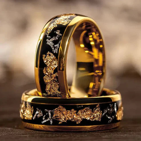 Golden Elegant Ring Set Jula Jewelry