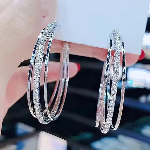 Radiant Circle Earrings Jula Jewelry