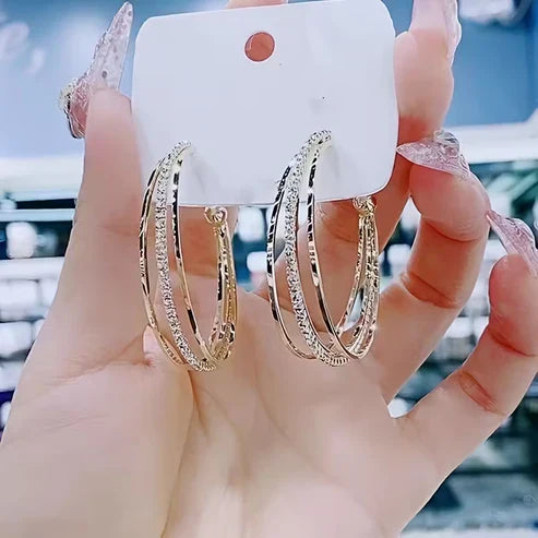 Radiant Circle Earrings Jula Jewelry