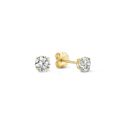 Moon Tears Stone Stud Earrings Jula Jewelry
