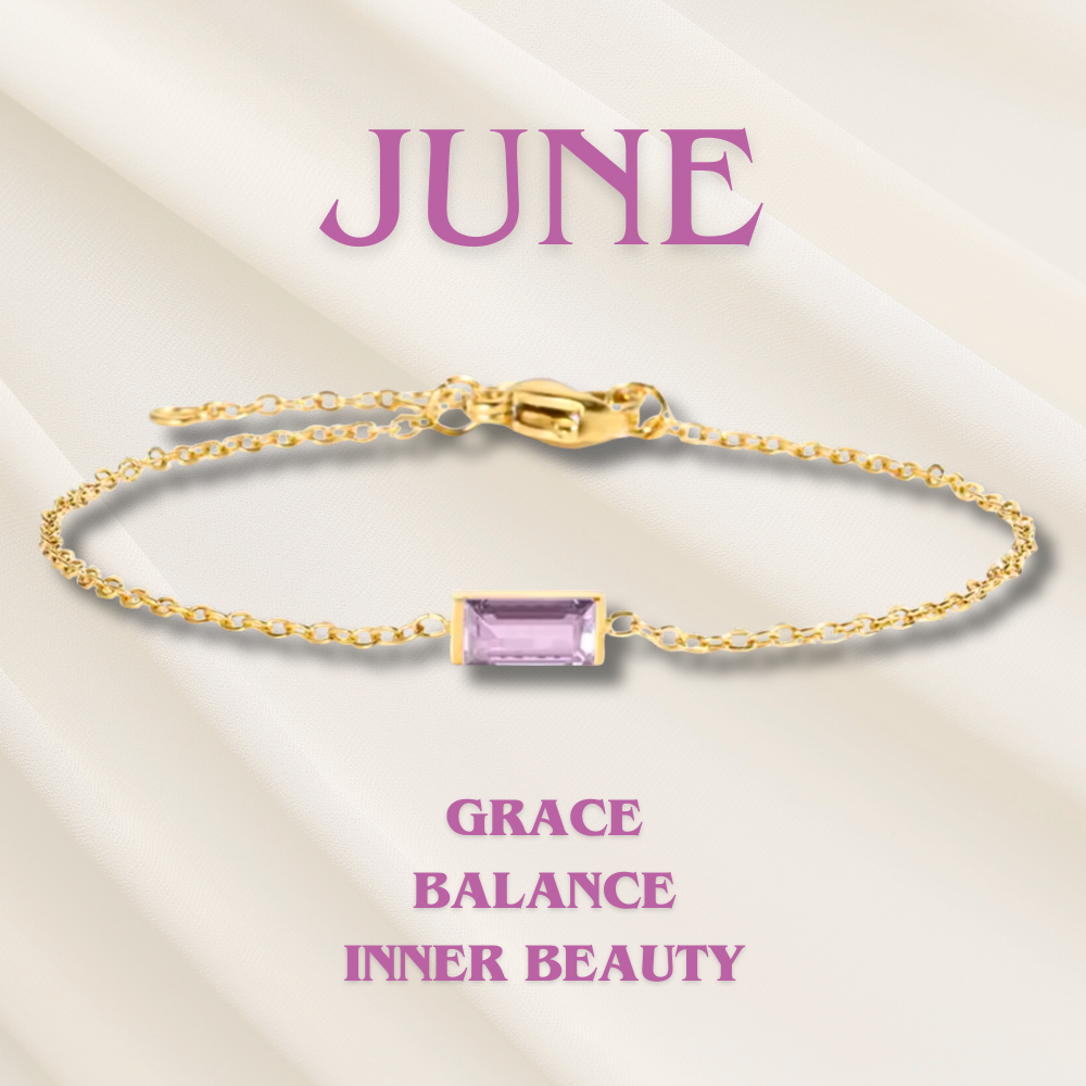 Heartline Gemstone Bracelet Jula Jewelry