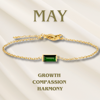 Heartline Gemstone Bracelet Jula Jewelry