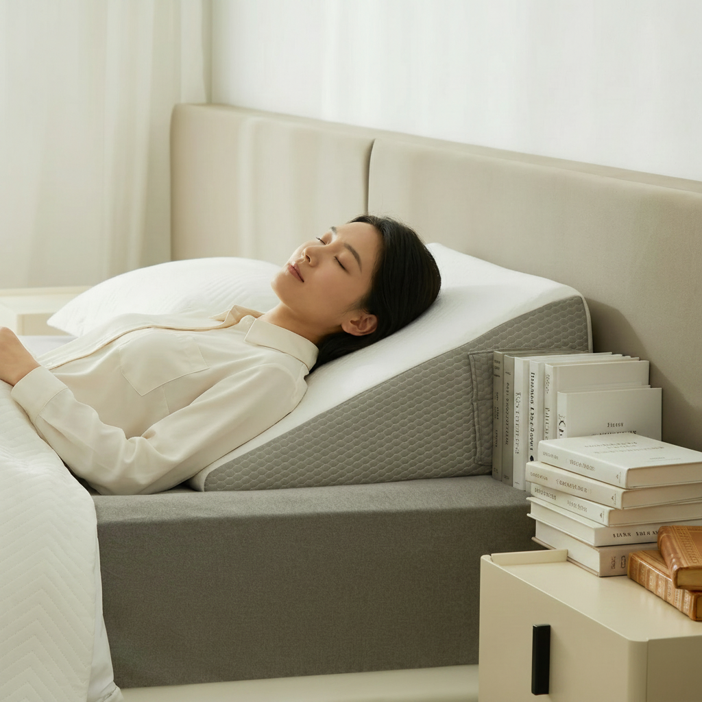 Sleeping Pillow | Wedge Pillow for Bed Back Support Comfort SleepingPillow
