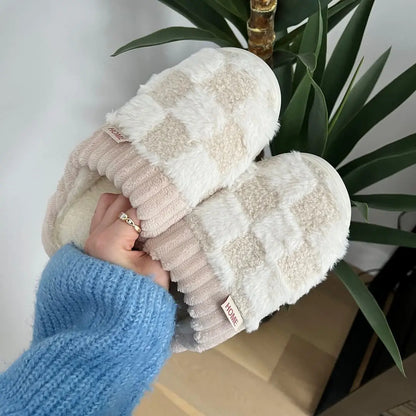 Slippers Soft Fluffy for Cozy Indoor Comfort SleepingPillow