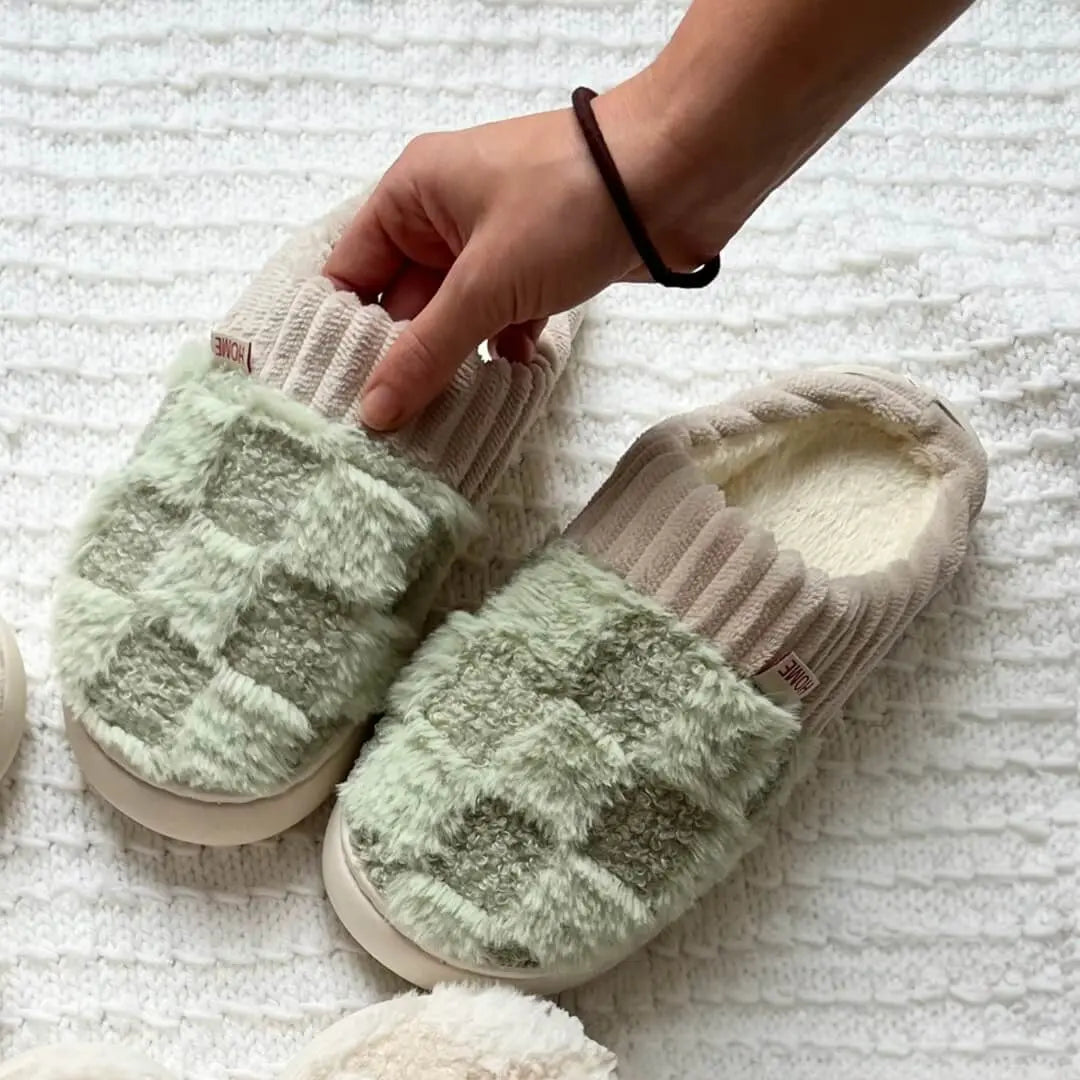 Slippers Soft Fluffy for Cozy Indoor Comfort SleepingPillow